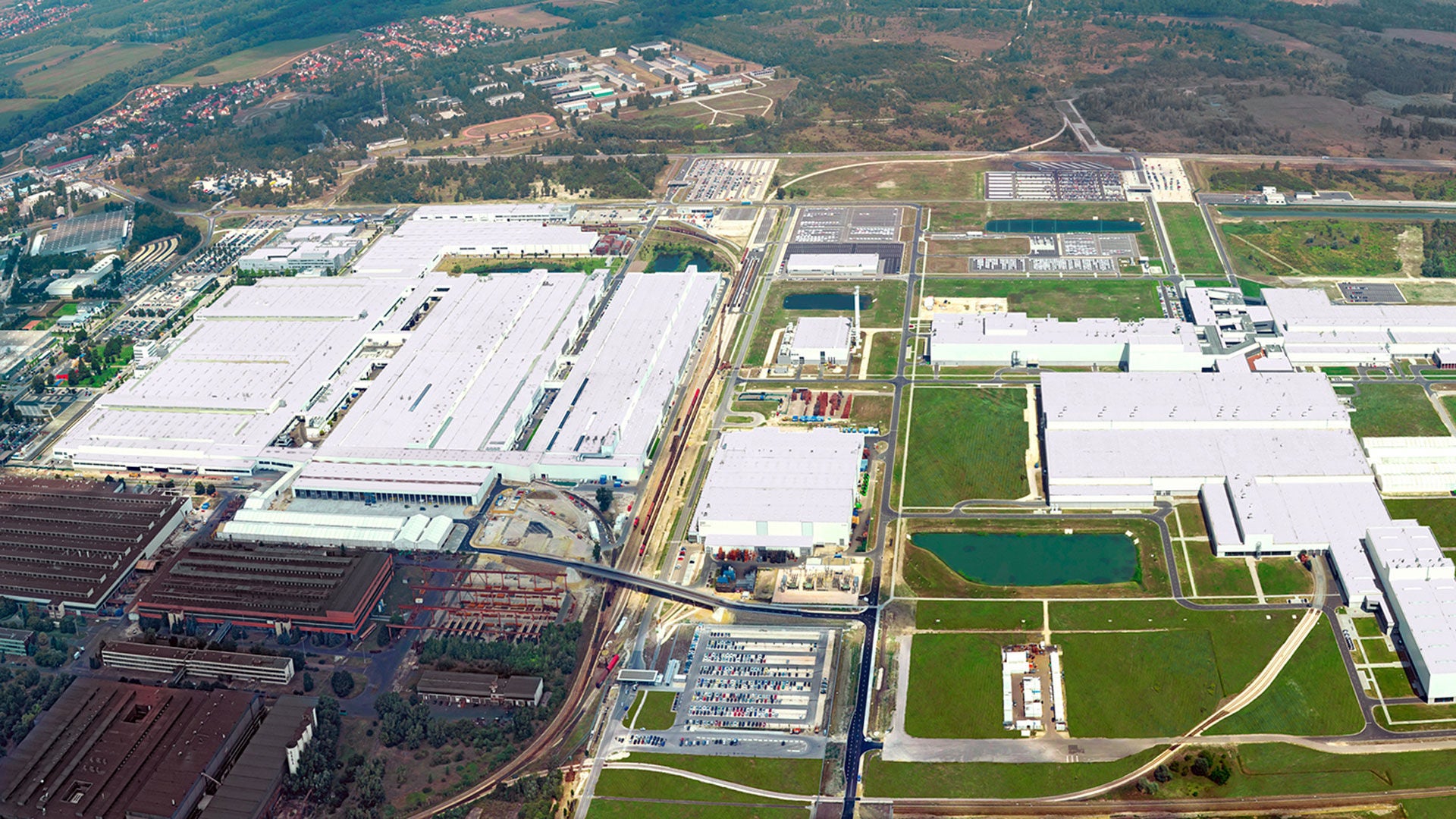 AUDI – Győr, helyszínkép