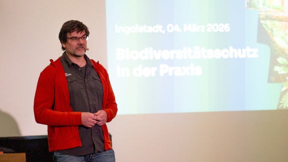 Sprecher Kai Andersch bei der Präsentation. 