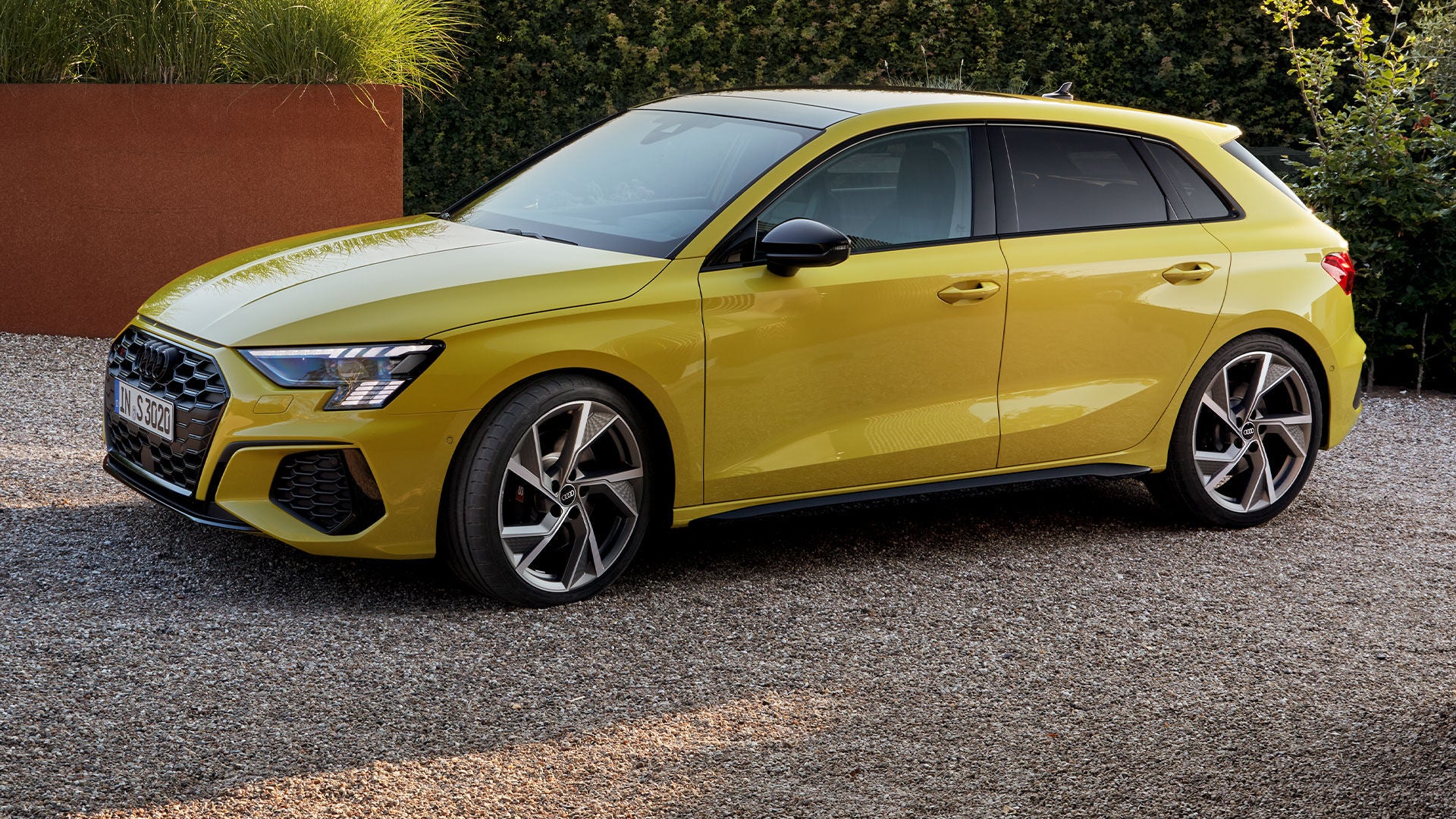 Audi S3 Sportback side view