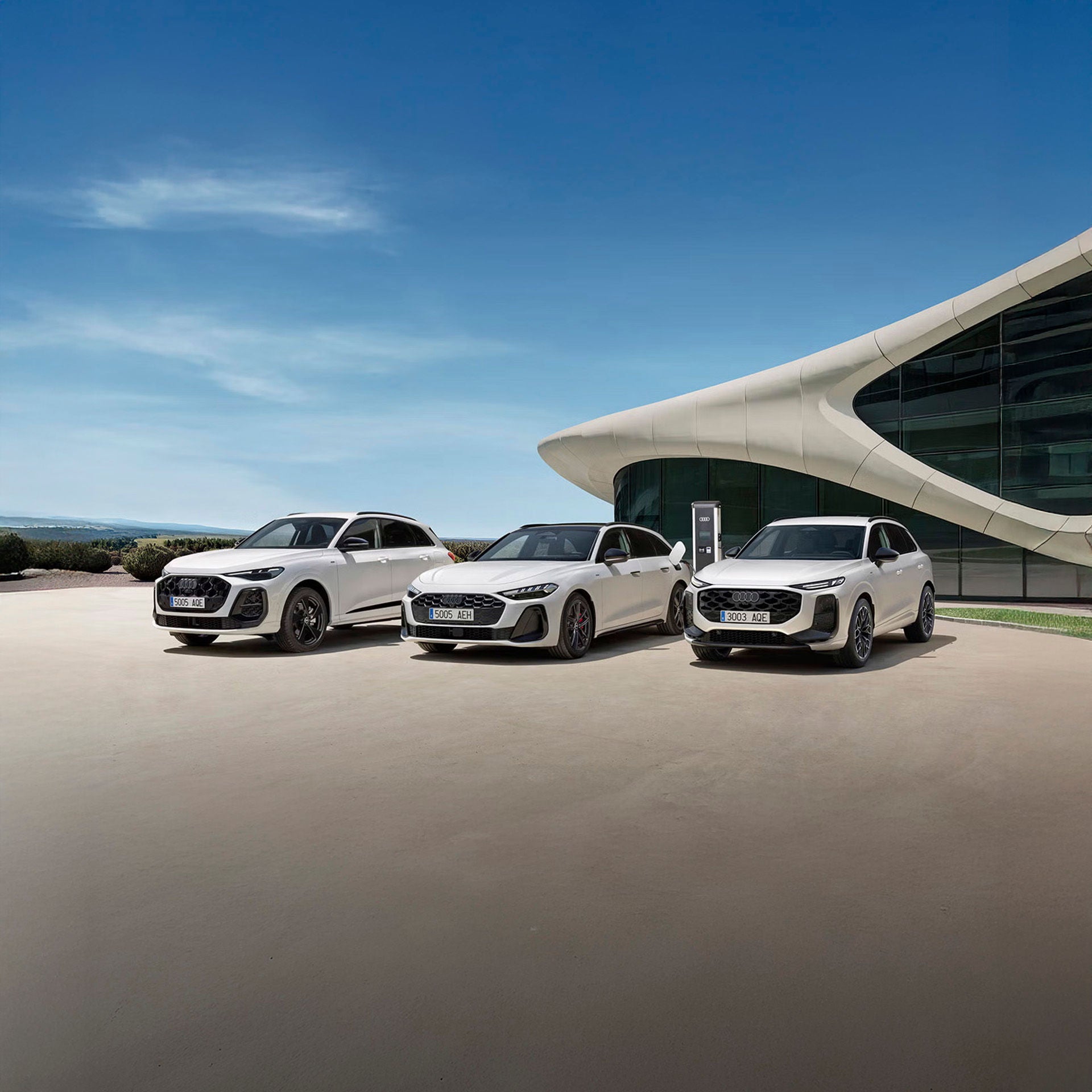 Foto de la nueva oferta de Audi híbrido enchufable.