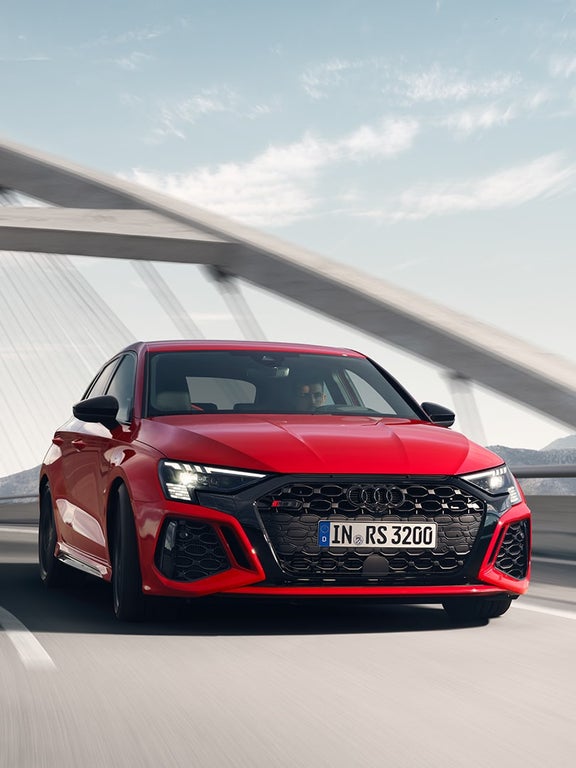 Audi RS 3 Sportback on the move