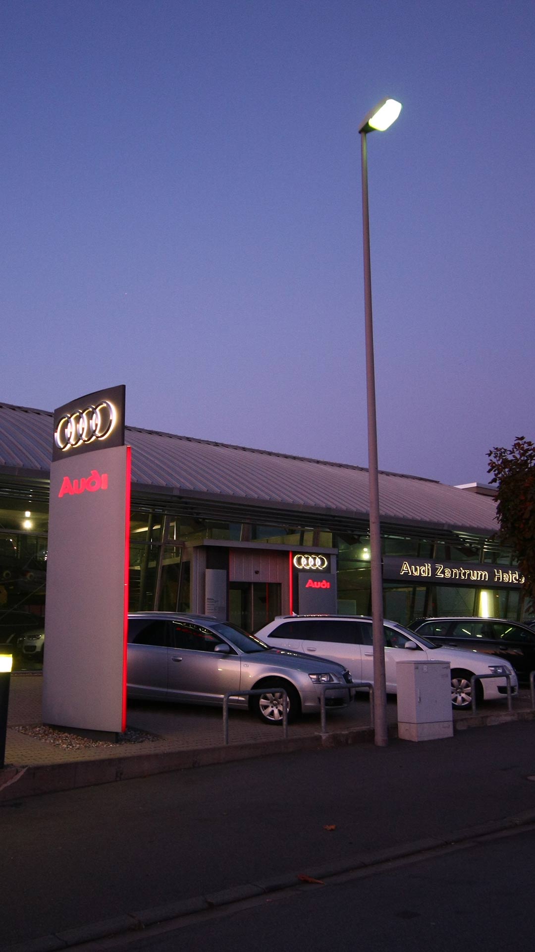 Außenansicht Audi Zentrum Heidelberg GmbH