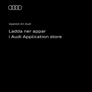 Ladda ner appar från Audi Application Store: Instruktionsvideon använder tydliga animationer och skärmbilder för att visa hur du laddar ner appar från Audi Application Store.
