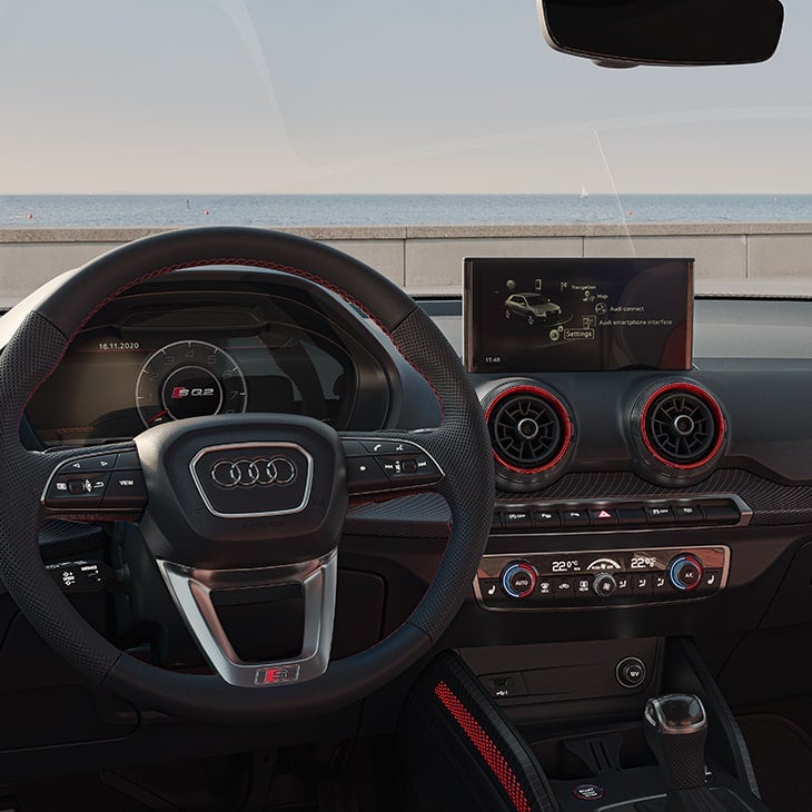 MMI system and Audi virtual cockpit in the Audi SQ2