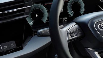Close up of interior dashboard.