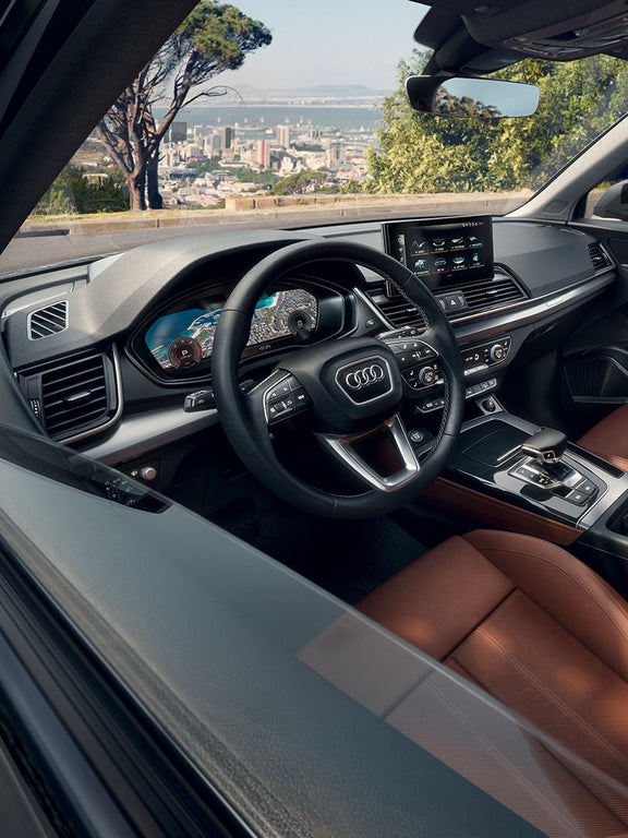 Interior of the Audi Q5