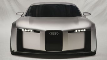 Frontansicht des neuen Audi Concept C