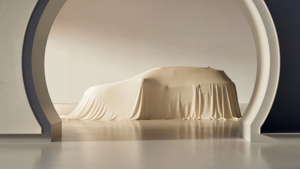 Digitaal kunstwerk van Andrés Reisinger met de Audi Q6 e-tron.