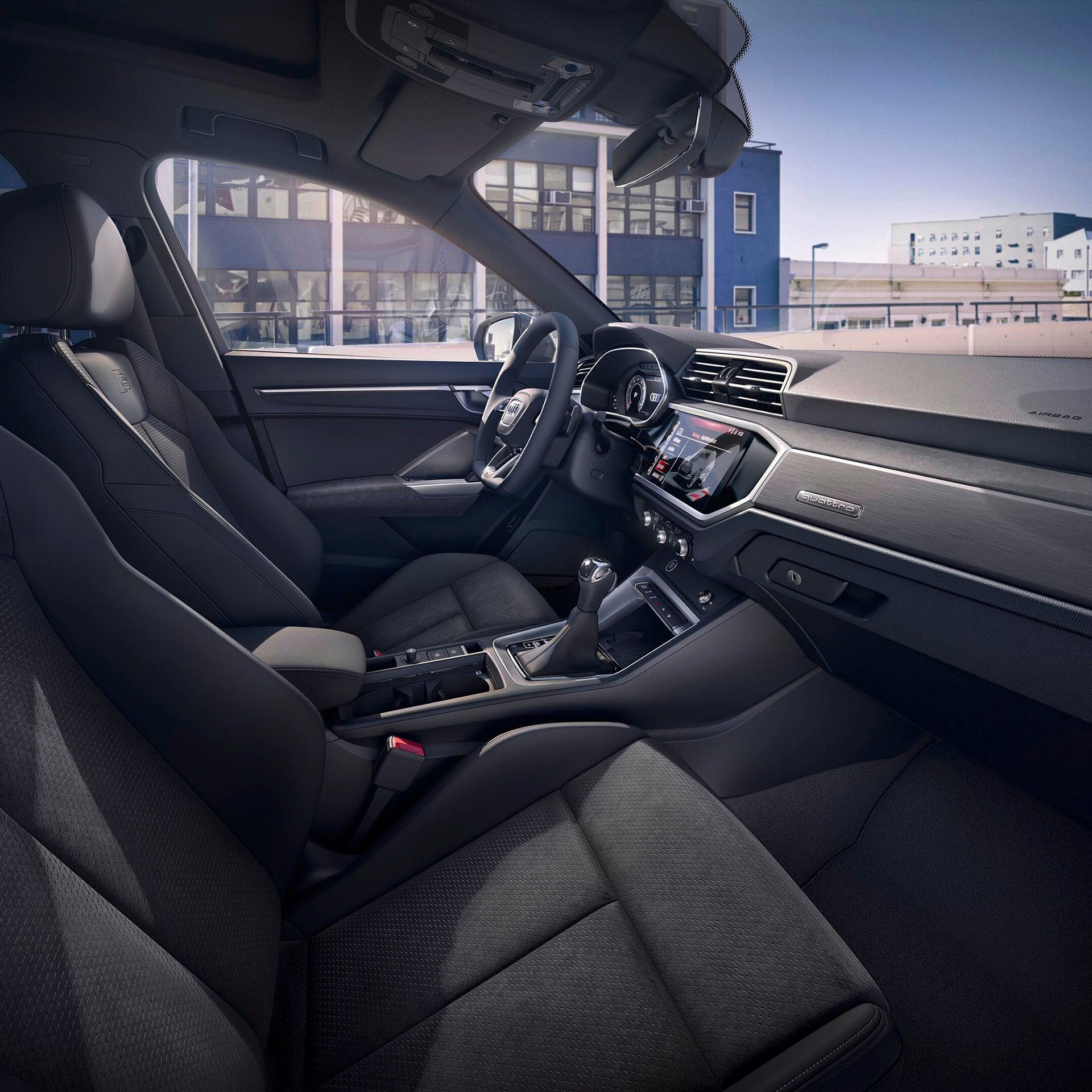 Foto del equipamiento del Audi Q3 2025