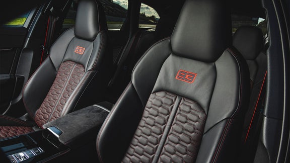 Foto del Audi RS 6 Avant Performance de Marc Márquez. 