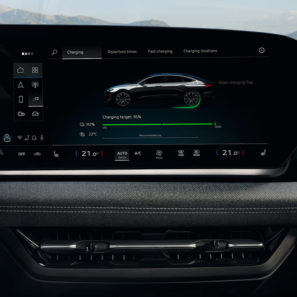 Audi MMI Audi A6 Sportback e-tron performance