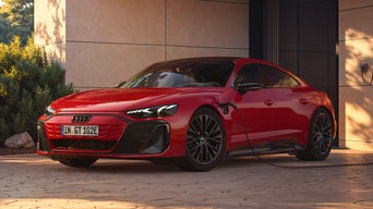 Foto de un modelo eléctrico de Audi. 