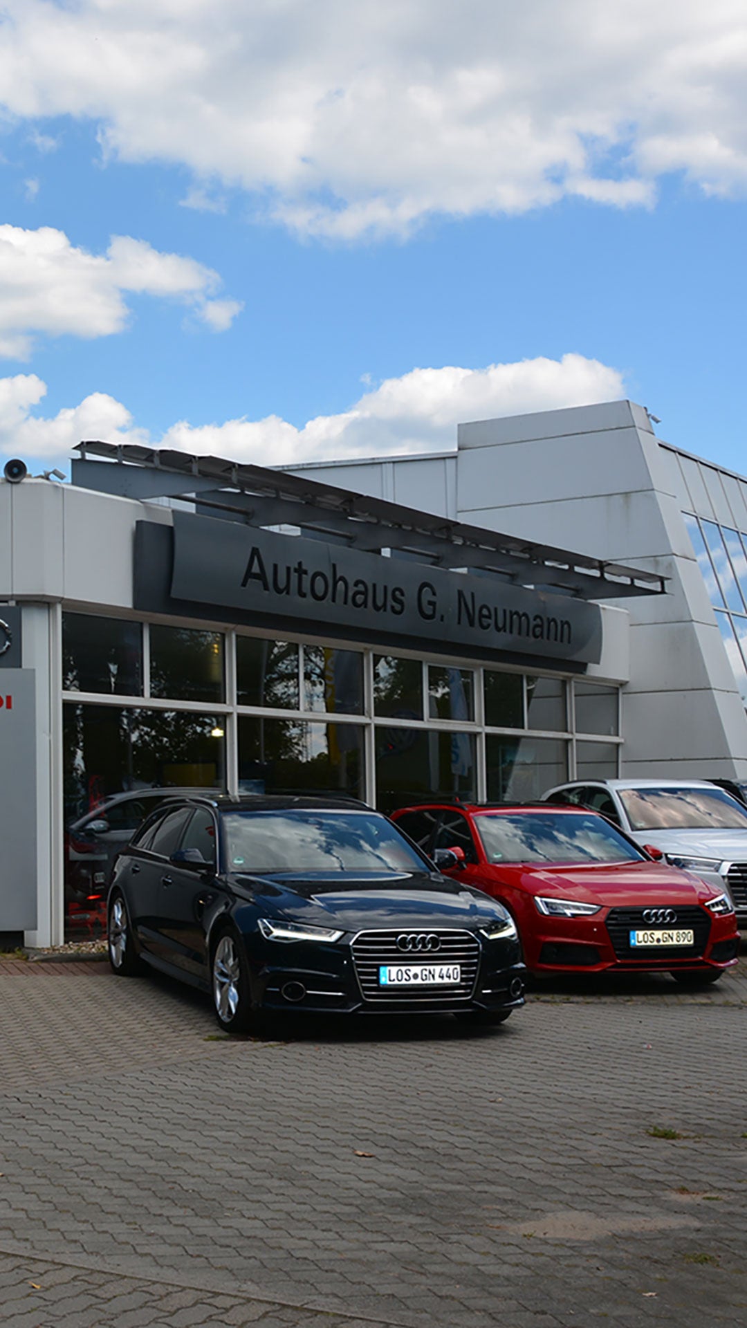 Außenansicht Autohaus Günter Neumann GmbH