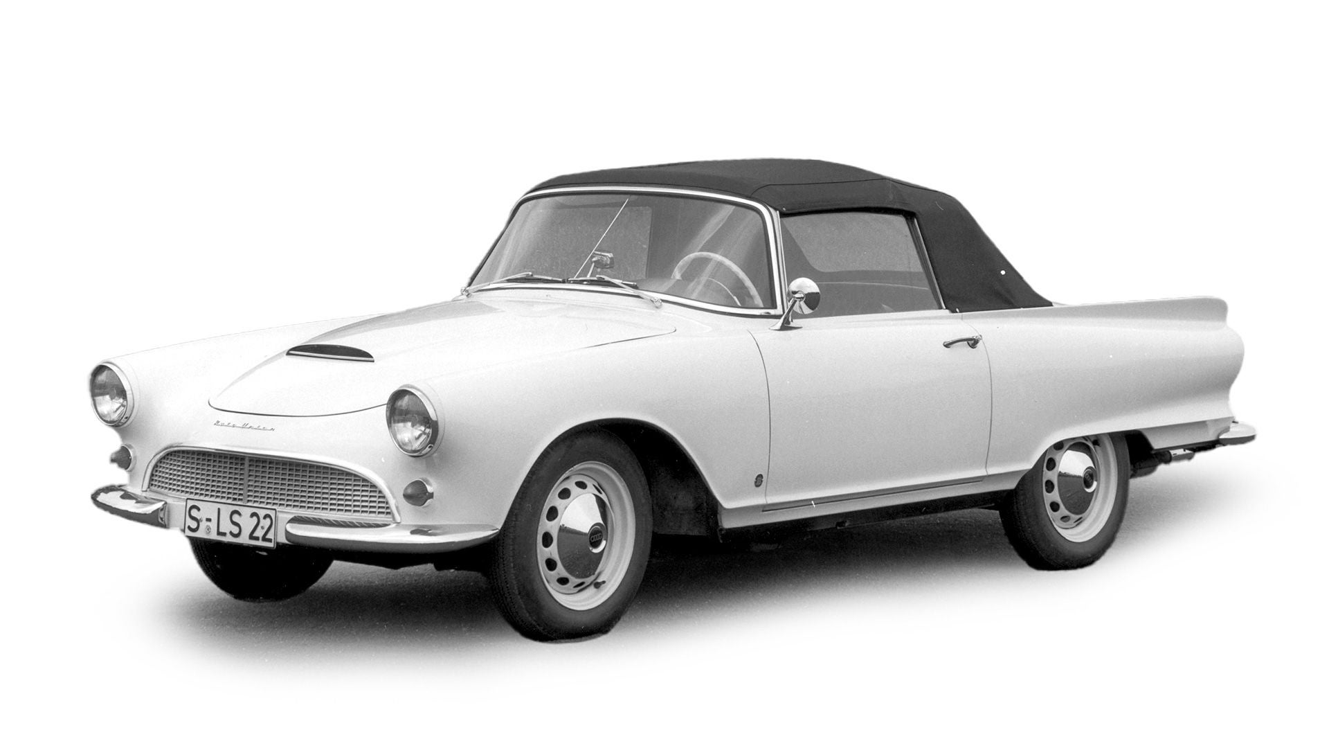 Illustration of the Audi 1000 SP Roadster