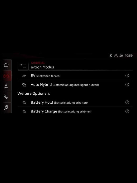 Public charging situation Audi A3 Sportback TFSI e