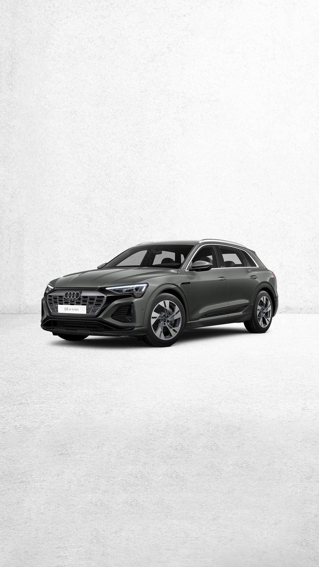 Foto de un Audi Q8 e-tron en stock y con entrega inmediata.