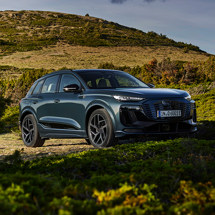 Experience Vorsprung durch Technik: the new Audi Q6 e-tron