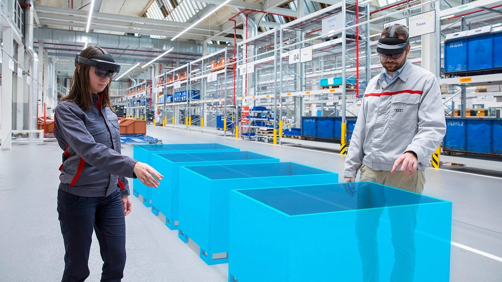 Quand la réalité augmentée améliore  la planification logistique chez Audi