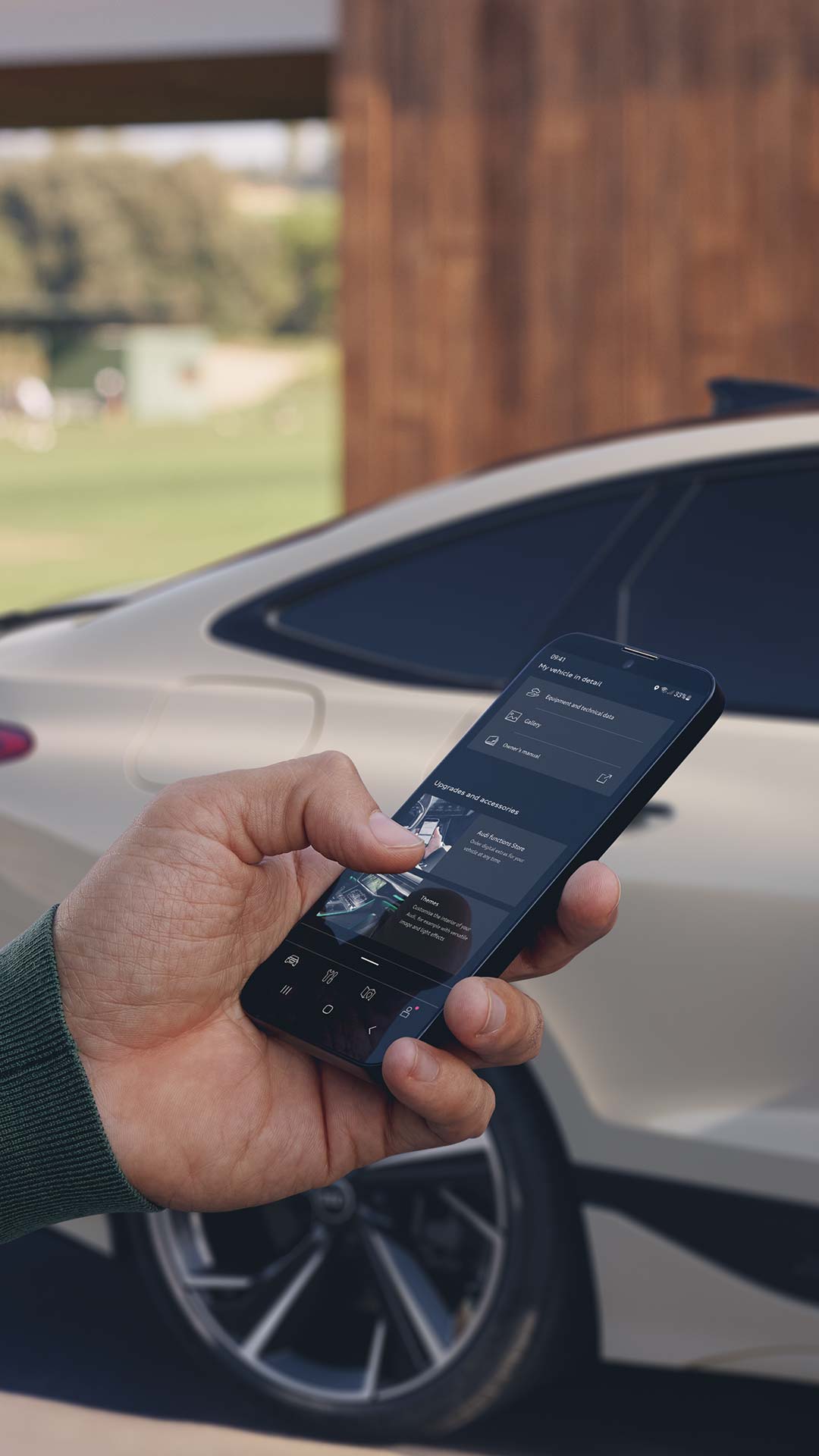 myAudi app til A6 Sportback e-tron