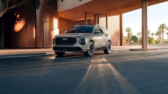 Foto de las medidas del Audi Q7 SUV. 