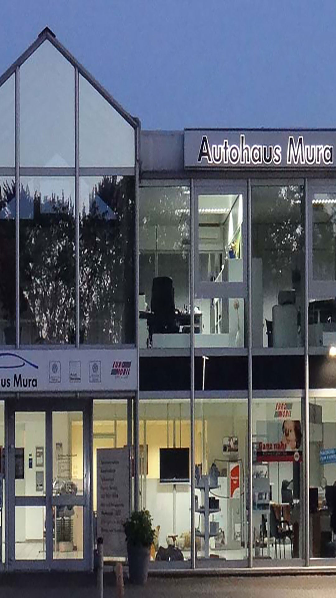 Außenansicht Autohaus Mura GmbH