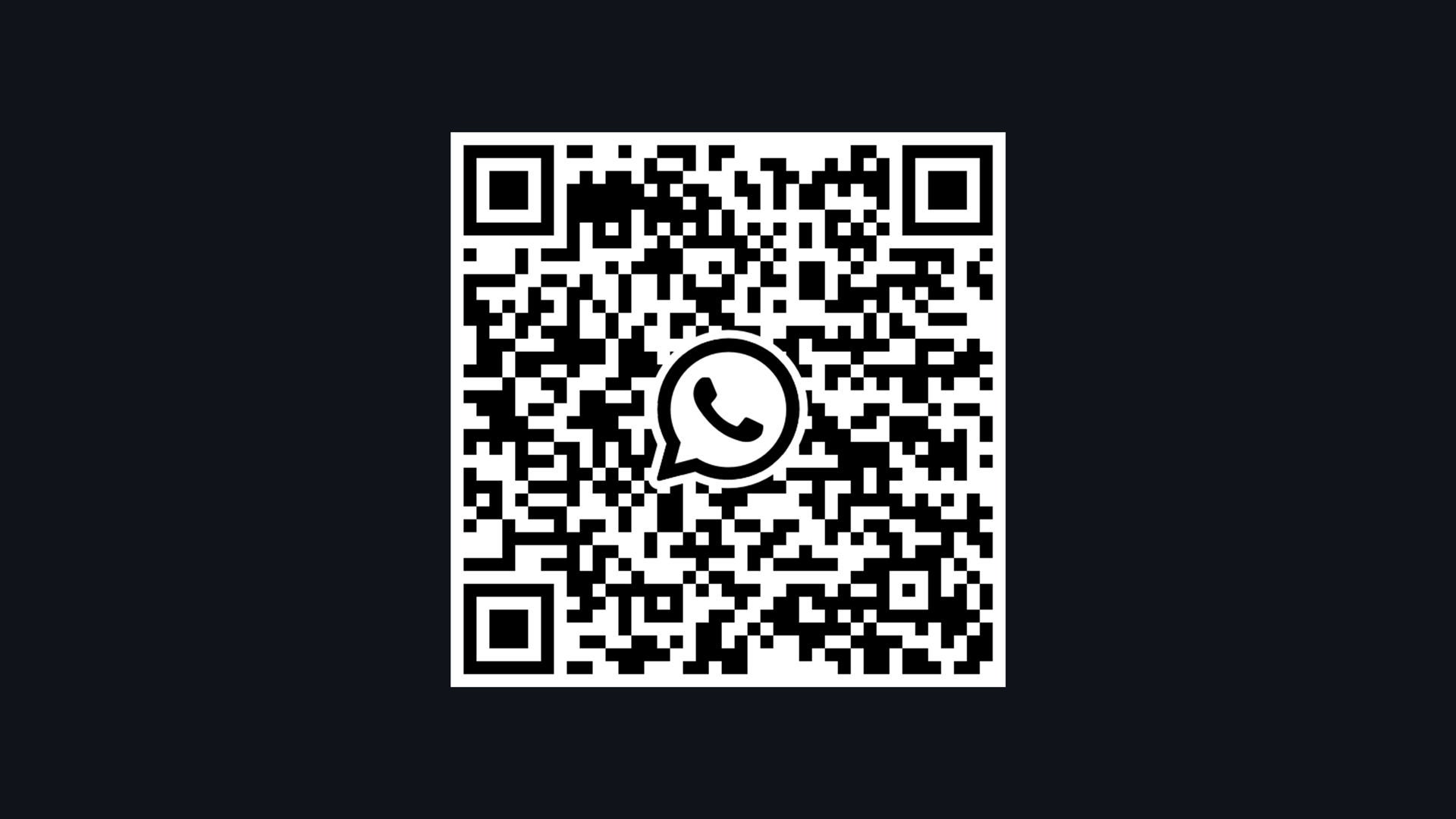 Das Bild zeigt einen QR Code an.