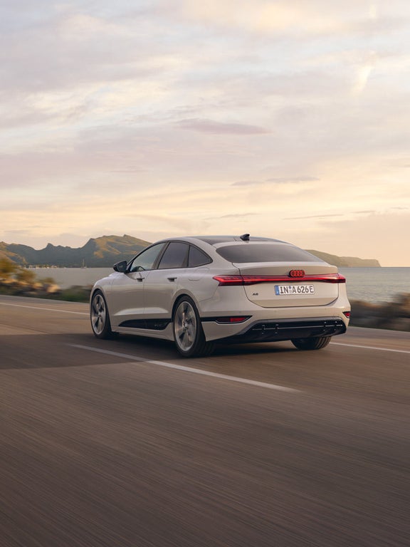 #Audi A6 Sportback e-tron dynamisch achterzijde