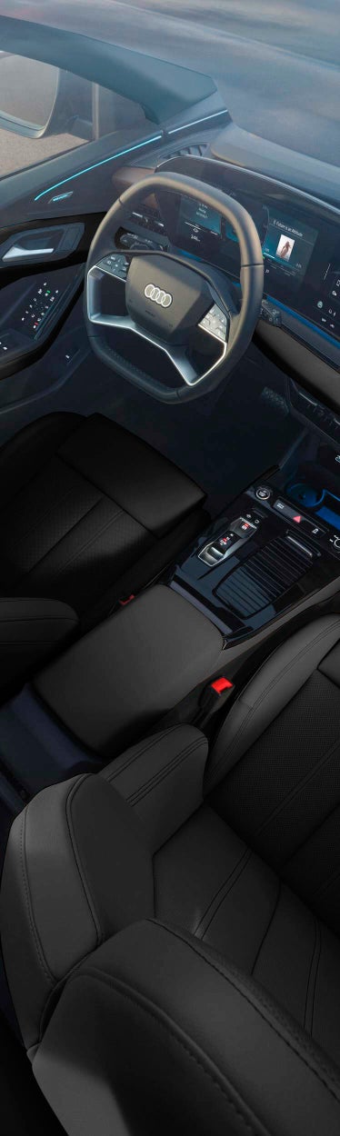 Detalle cockpit Audi Q6 SUV e-tron