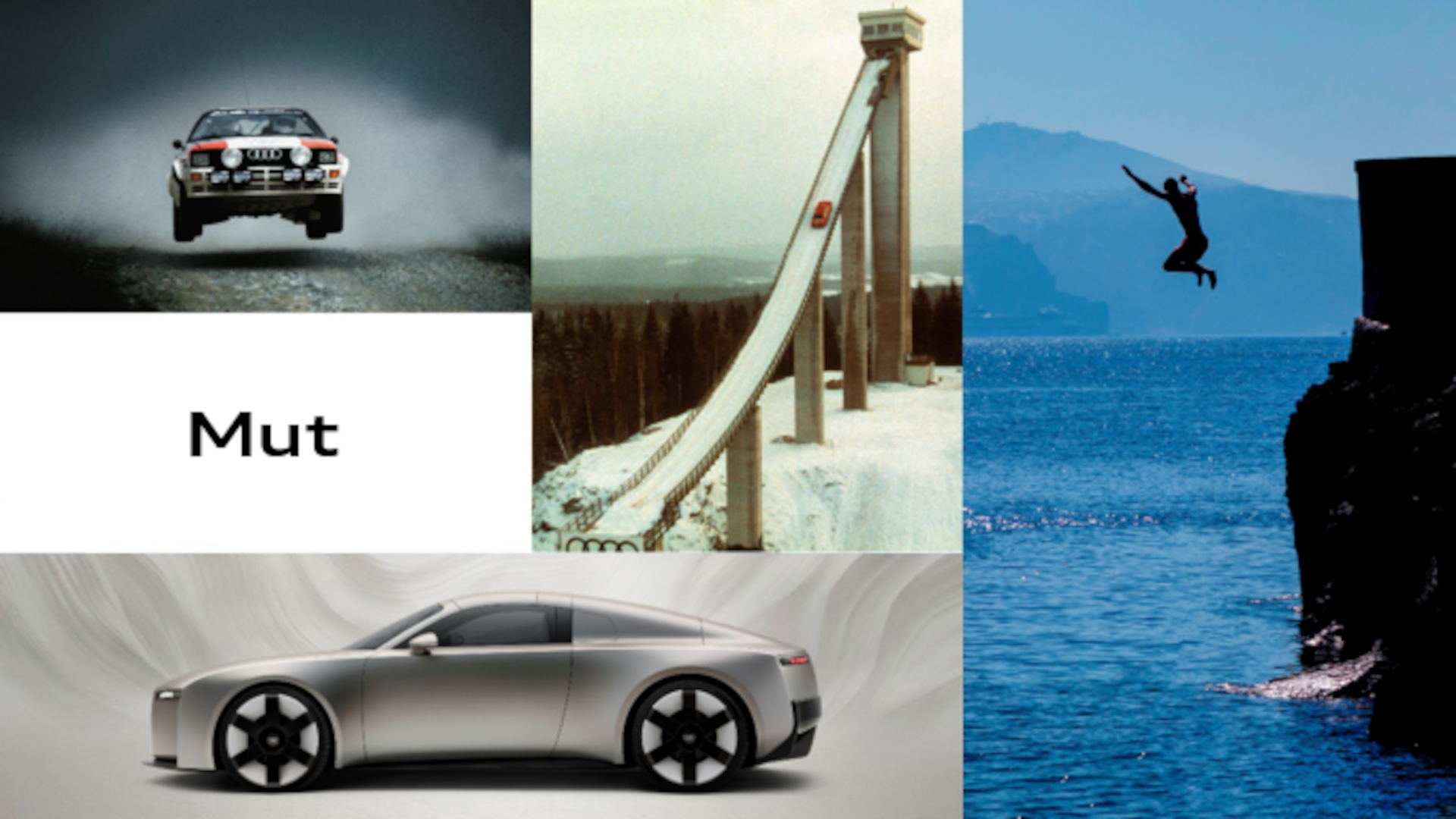 Bildercollage zum Thema Mut