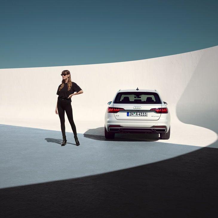 Foto del interior de un Audi A4 de ocasión, un Audi A4 seminuevo o un Audi A4 de segunda mano