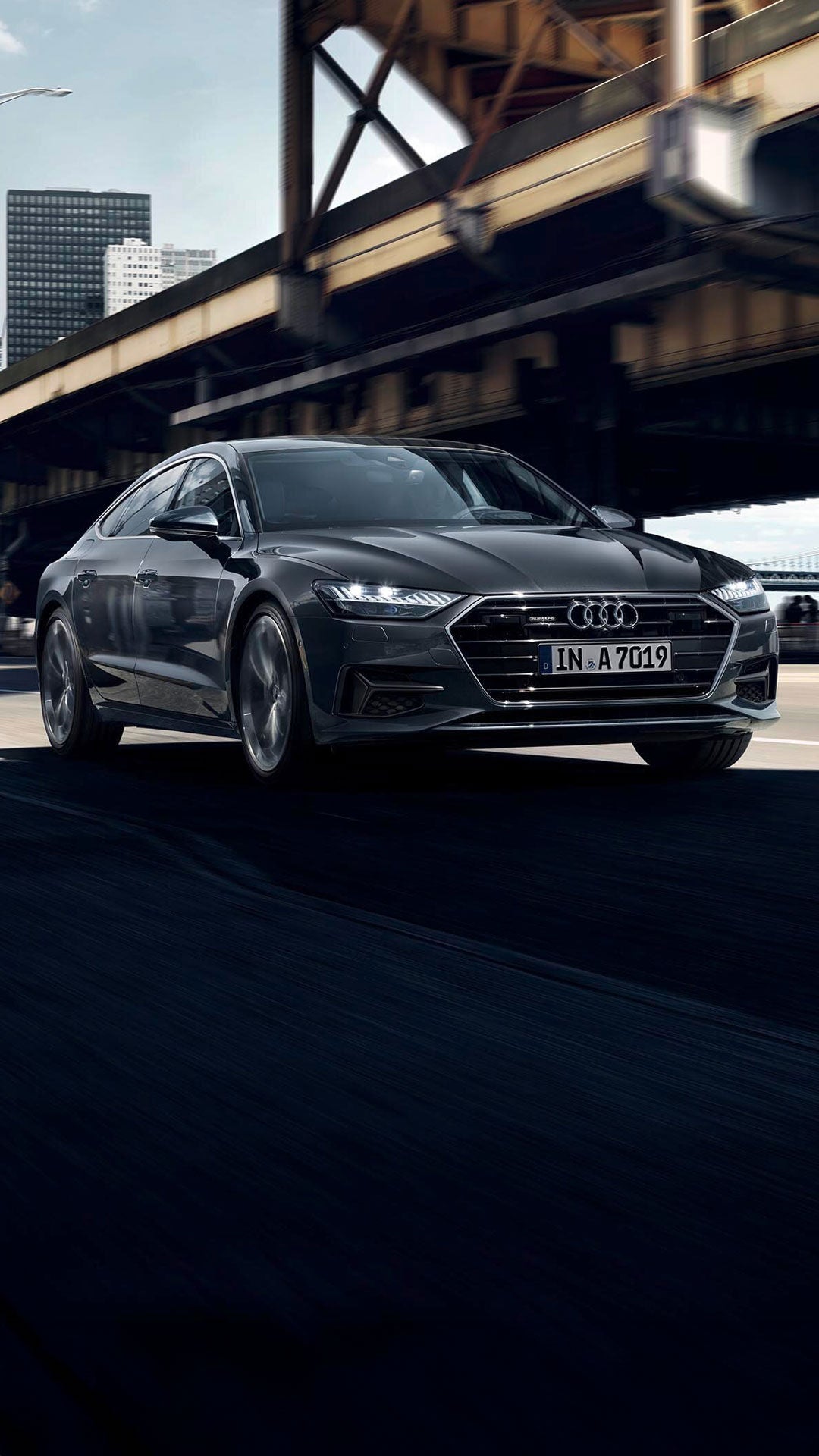 Foto del motor del Audi A7 Sportback