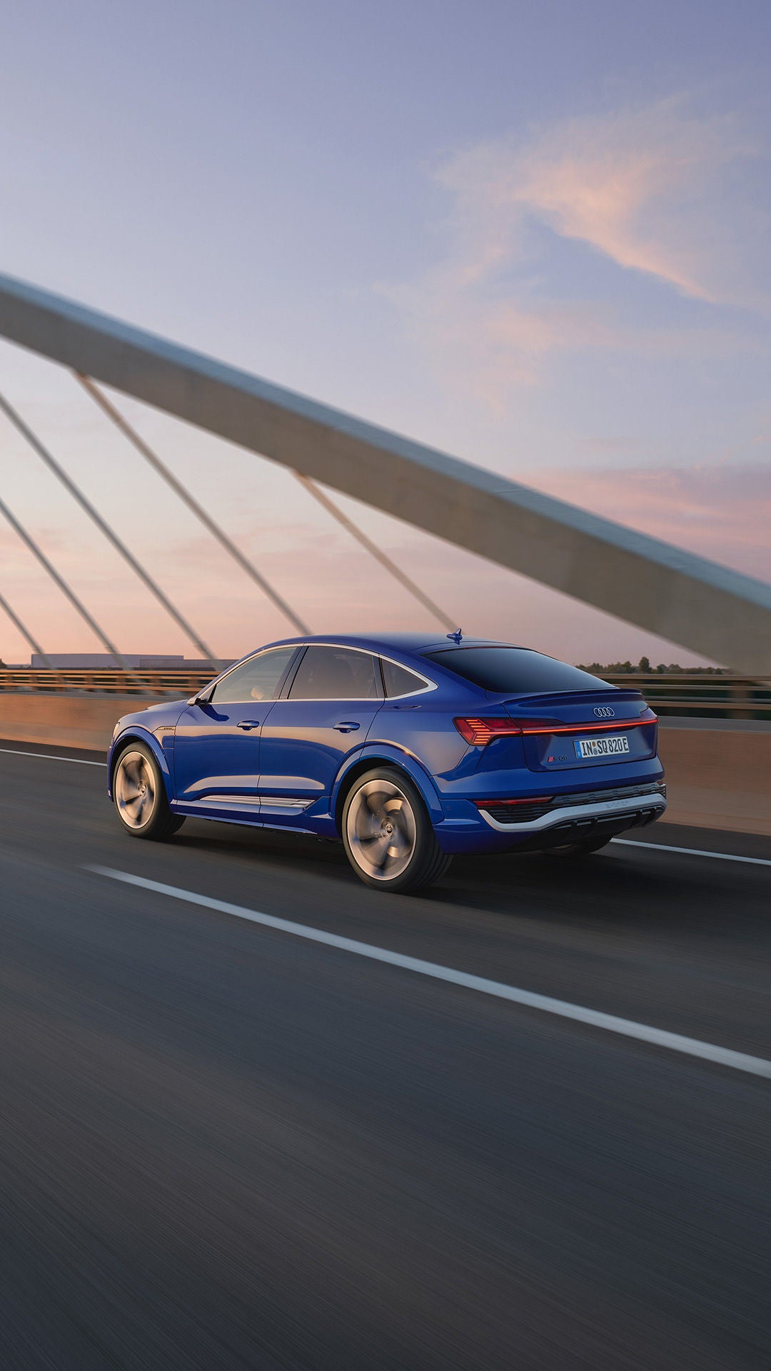 Seitenansicht Audi Q8 Sportback e-tron