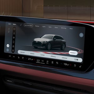 Foto del sistema MMI del Audi S5 Avant. 