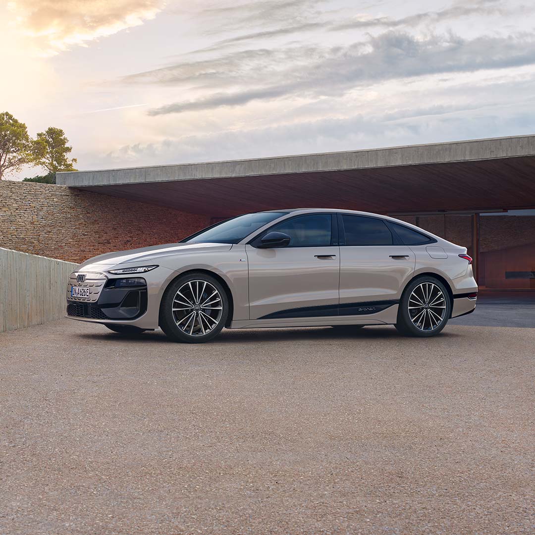 The first-ever Audi A6 e-tron