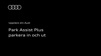 Park Assist Plus: Instruktionsvideon använder tydliga animationer och skärmbilder för att visa hur Park Assist Plus hjälper dig parkera enklare.