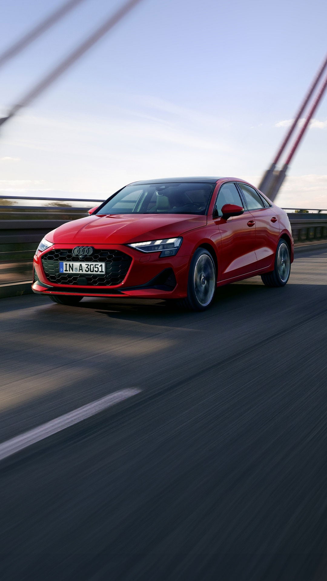 Foto del motor del Audi A3 Sedan