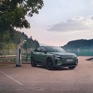 Autonomía de un Audi Q4 SUV e-tron. 