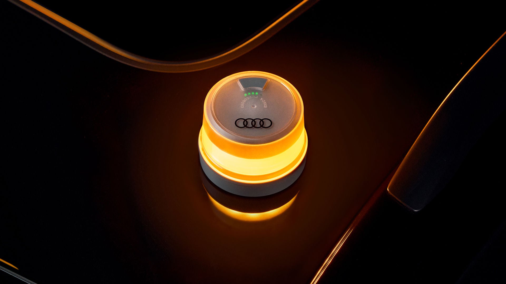 Foto de la luz de emergencia Audi