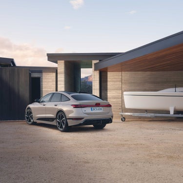 Audi A6 Sportback e-tron achterkant