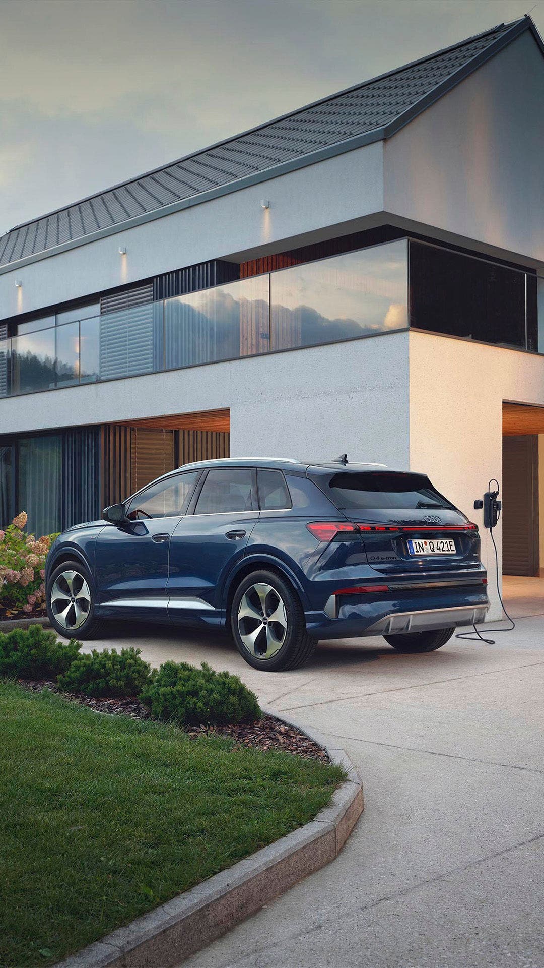 Sistema de carga en casa Audi Home Charging.