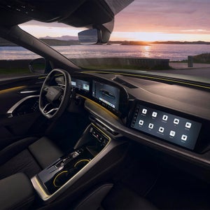 Luz de interacción del Audi Q5 Sportback. 