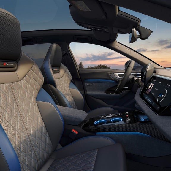 Audi A5 Avant sportstolar Cockpit