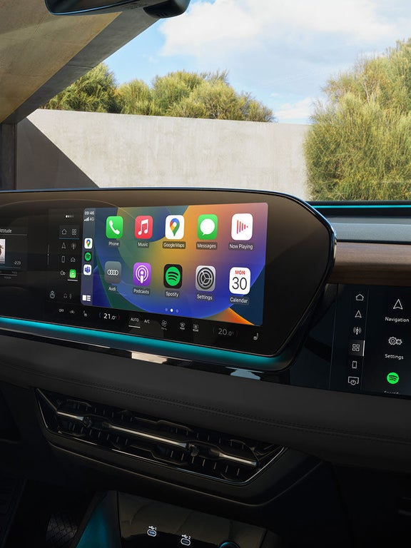 pantallas panorámicas para auto Audi Q6 SUV e-tron