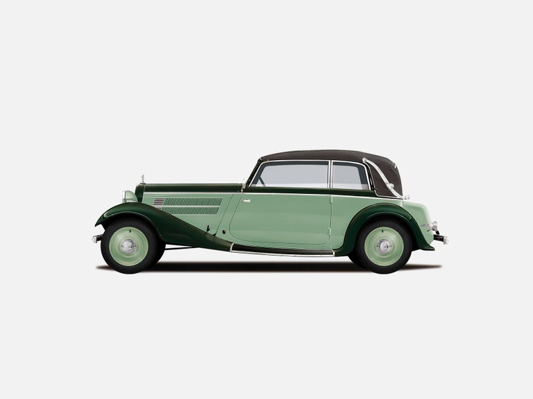 Illustration des Audi Front UW auf grauem Hintergrund