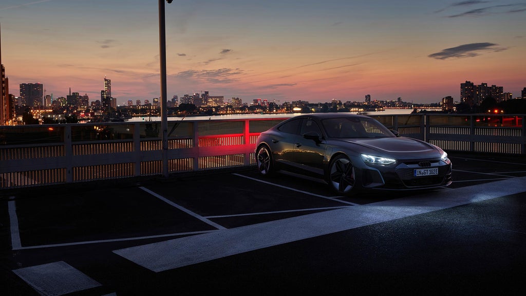 Foto de la autonomía de un coche eléctrico. 