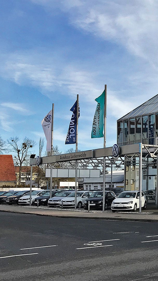 Außenansicht Autohaus Luckenwalde GmbH