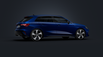 A3 Sportback takaviistosta