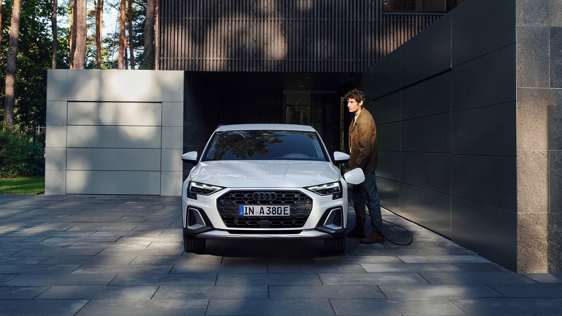 Un coche Audi que entra en el programa de beneficios fiscales en el IRPF. 