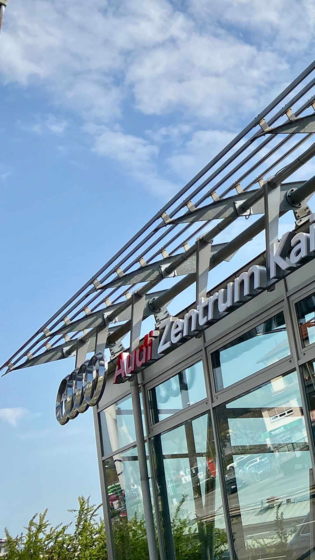 Außenansicht Audi Zentrum Kaiserslautern