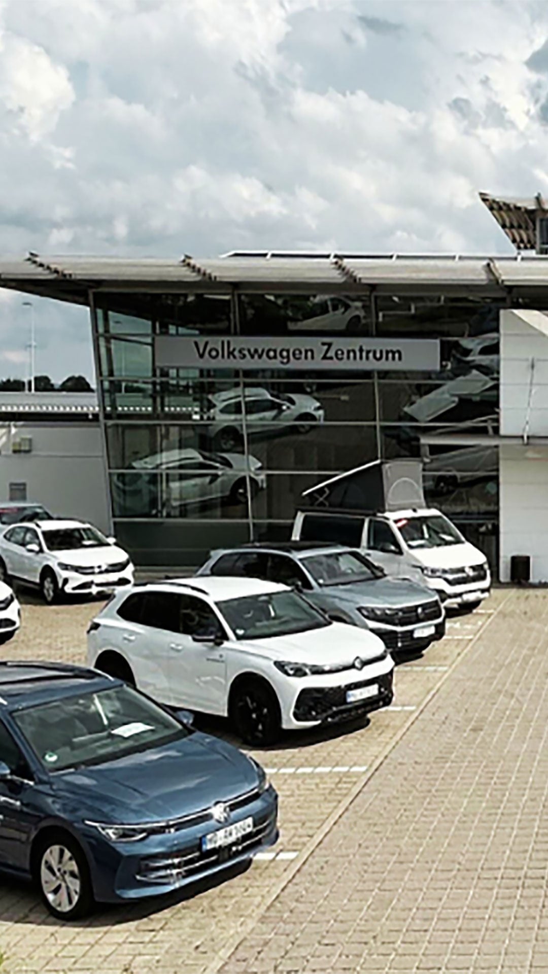 Außenansicht Volkswagen Automobile Rhein-Neckar GmbH - Mannheim